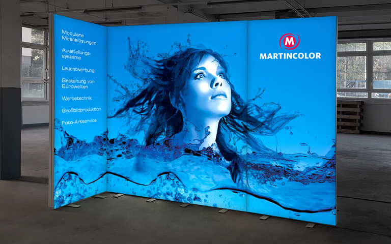 Mobile LED exhibition walls Mobile LED exhibition walls