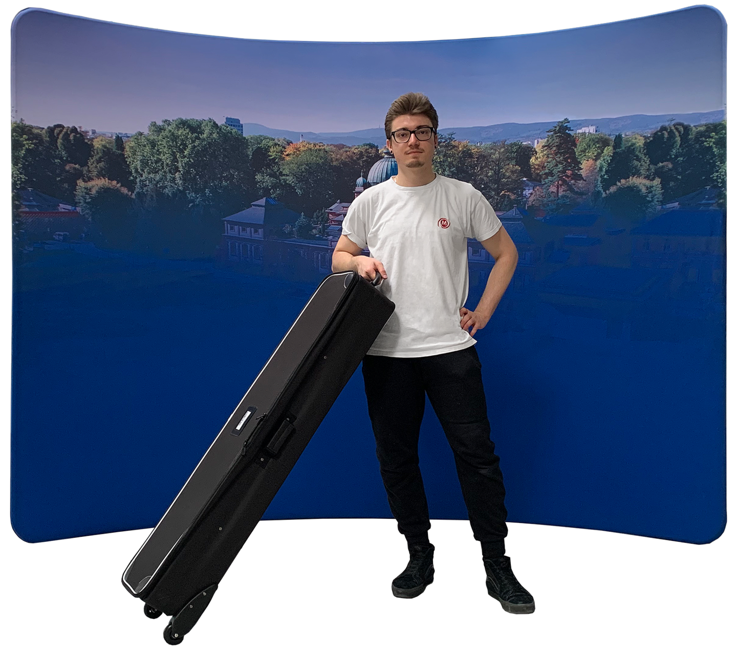 Mobile exhibition wall - ZippWall