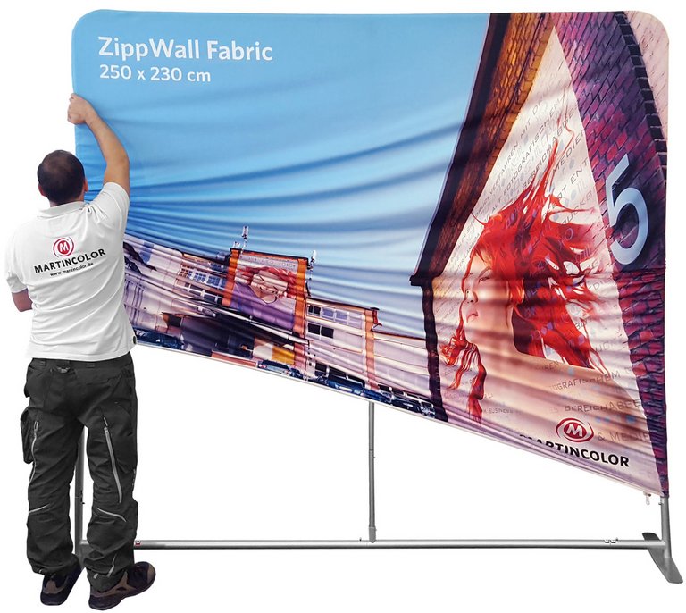 ZippWall assembly 1